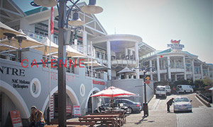 Locations City Classic, V & A Waterfront, Cape Town, South Africa. Cayenne Productions.